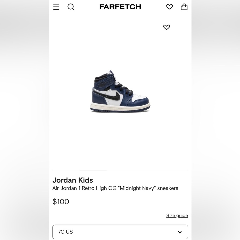 Jordan 1 Retro High TD - SOLD‼️